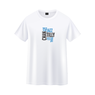 T SHIRT Blanc TSFJAZZ CHANTILLY FESTIVAL 2022