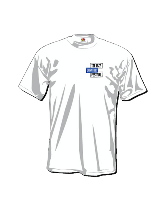 T shirt blanc TSFJAZZ CHANTILLY FESTIVAL
