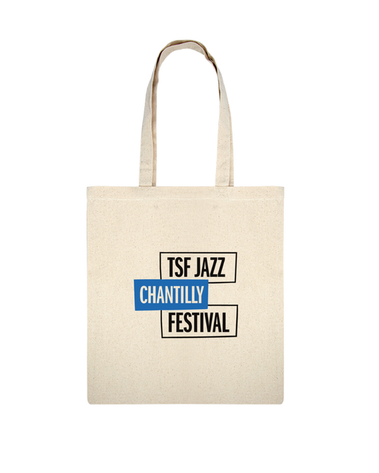 Tote bag naturel TSFJazz Chantilly Festival